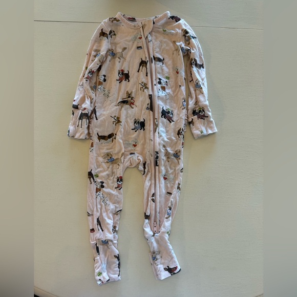 Angel Dear 2-way Zipper Romper - Picture 1 of 6